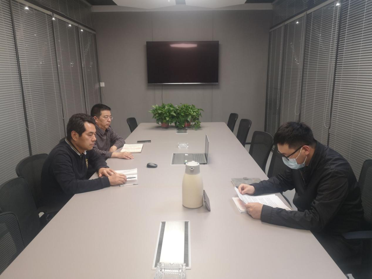 公司召开工地项目组疫情防控工作会