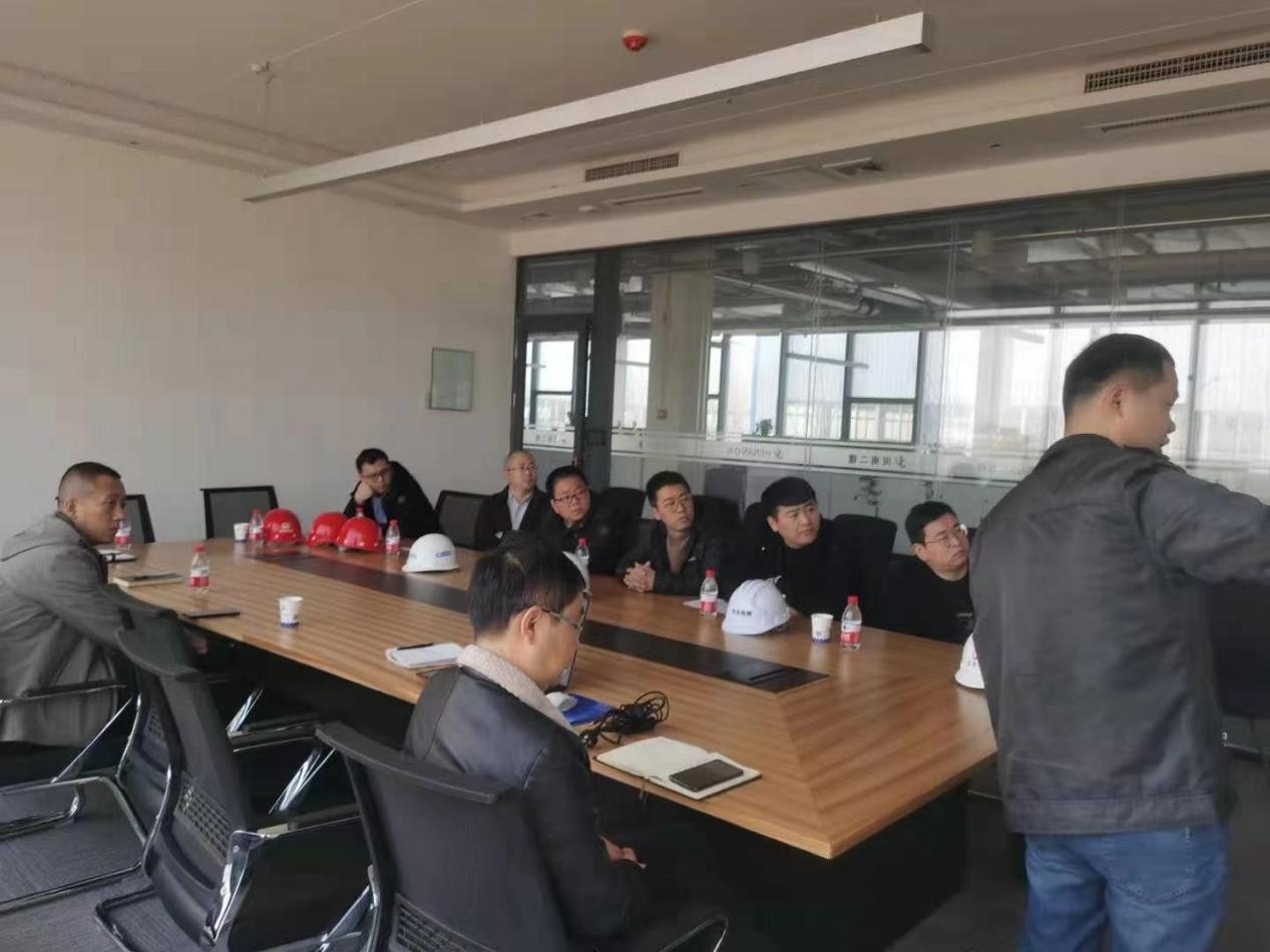 公司地基室赴河南二建集团学习考察